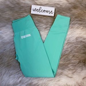 Gymshark lightweight seamless leggings green